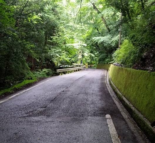 大滝上西線道路修繕