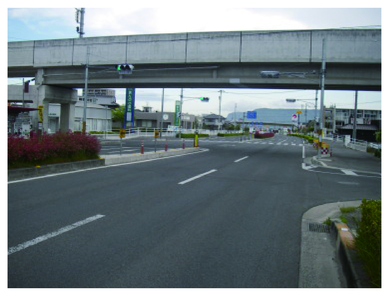 県道高松長尾大内線　道路改良工事