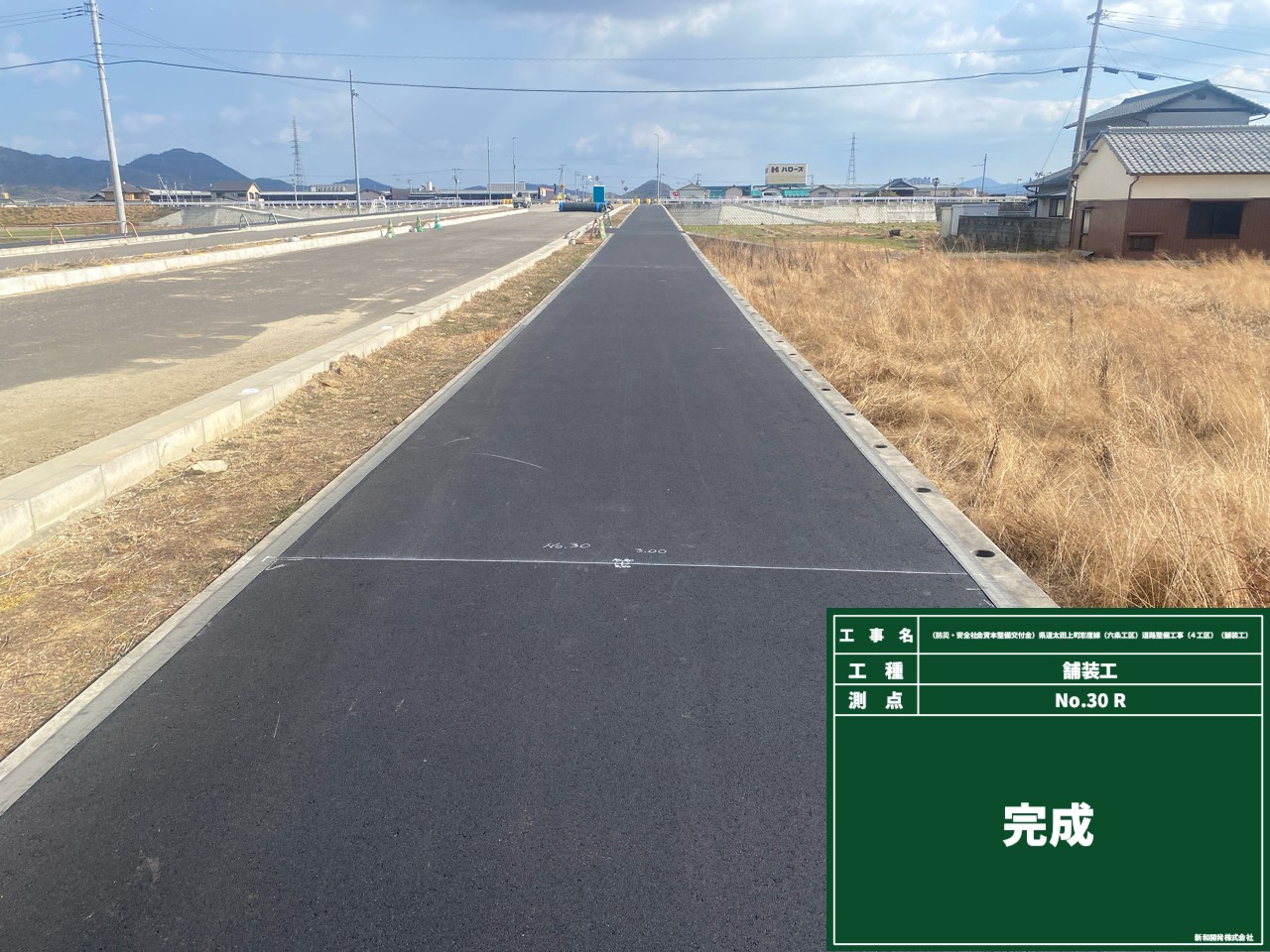 太田上町志度線整備