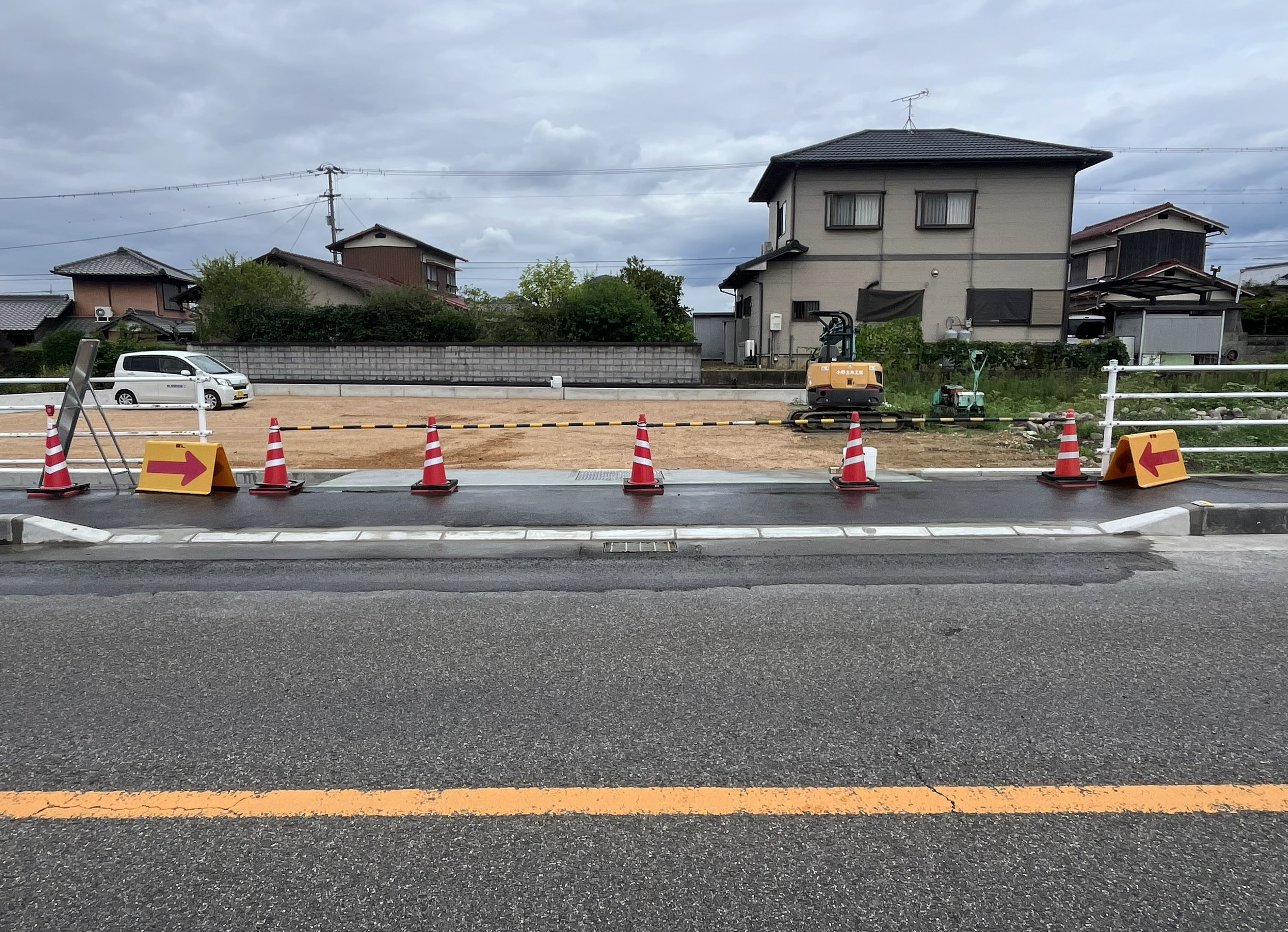 歩道切り下げ工事