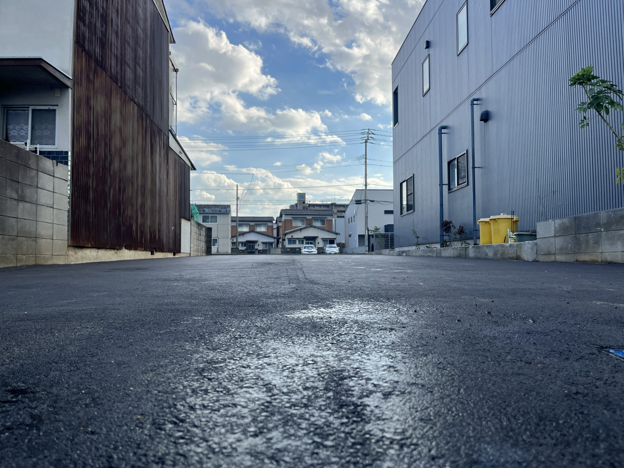 空き地駐車場舗装